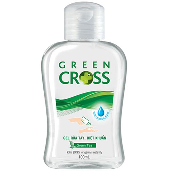 Gel Rửa Tay Green Cross Hương Trà Xanh (C/100ml)