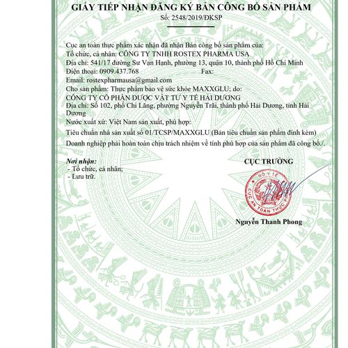 Maxxglu Glucosamin Rostex (H/60v) (Nâu)