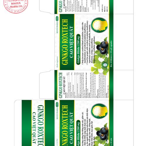 Ginkgo Natto Cao Việt Quốc Rostex (H/100v) (Vàng)