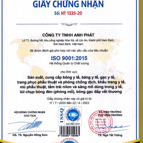Bông Y Tế Cắt Miếng 7cm X 7cm Apha Anh Phát (G/100gr)