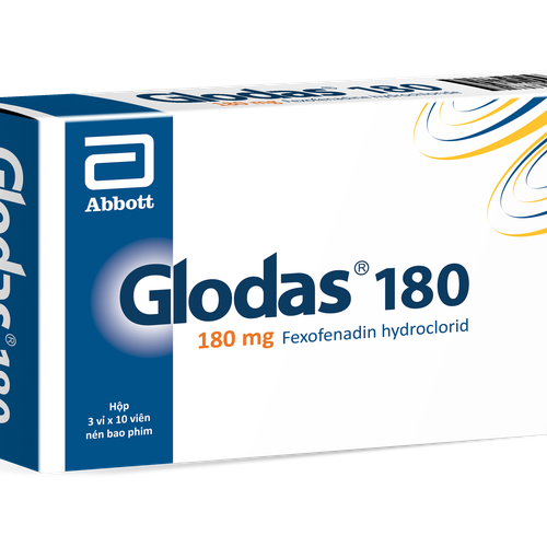 Glodas 180 (Fexofenadin HCl) Glomed (H/30v)