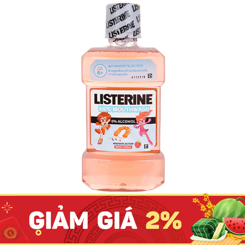 Nước Súc Miệng Listerine Kids Mouthwash (C/250ml)