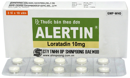 Alertin (Loratadin) 10mg Shinpoong (H/30v)