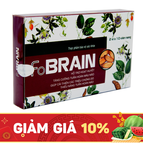 Fobrain Tăng Cường Tuần Hoàn Máu Não Fobelife (H/20v)