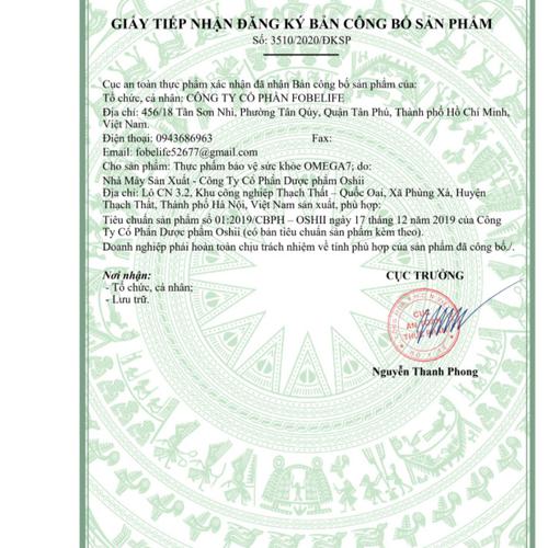 Omega7 Dành Cho Người Ăn Chay Fobelife (H/10v)
