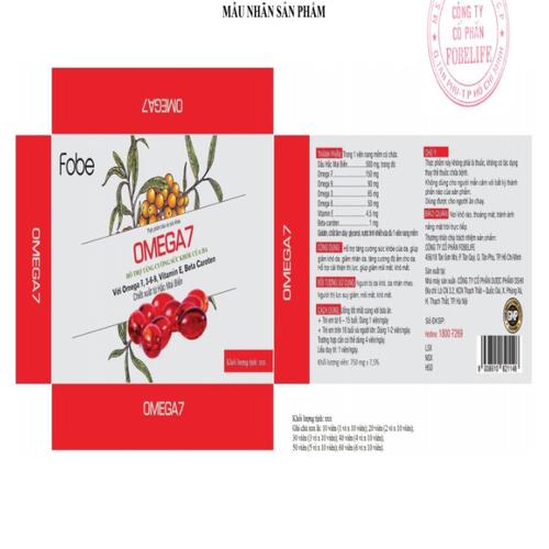 Omega7 Dành Cho Người Ăn Chay Fobelife (H/10v)