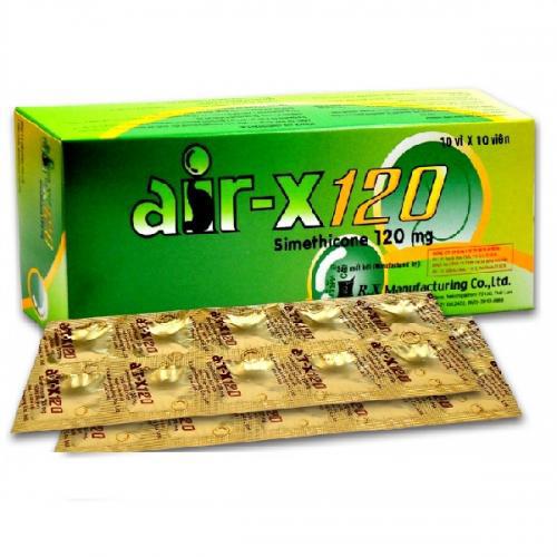 Air-X Simethicone 120mg R.X.Manufacturing Co (H/100v)