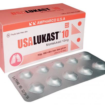 Usalukast 10 (Montelukast) Ampharco (H/100v)