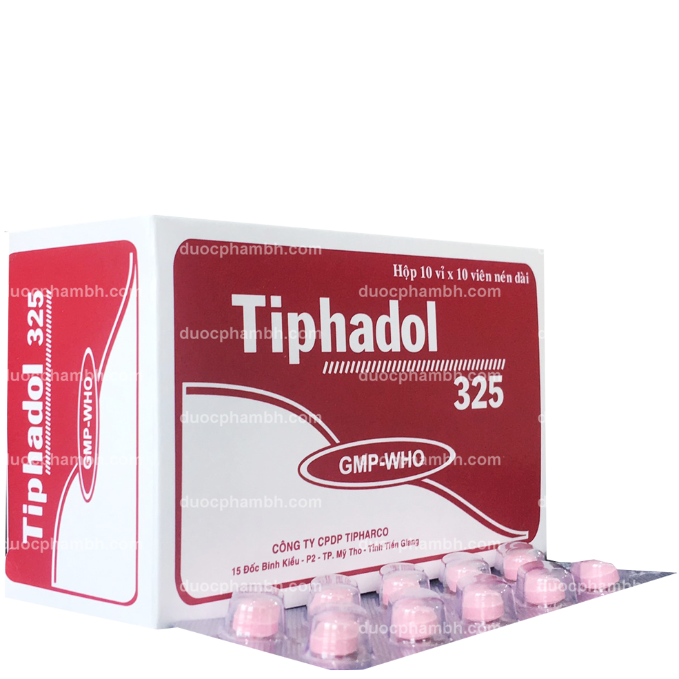 Tiphadol 325 (Paracetamol) Tipharco (H/100v)