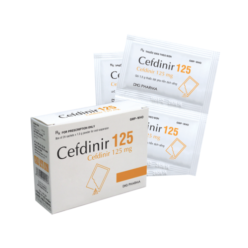 Haginir 125 (Cefdinir) DHG Pharma (H/24g)