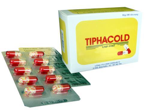 Tiphacold (Paracetamol, Clorpheniramin Malea) Tipharco (H/100v)