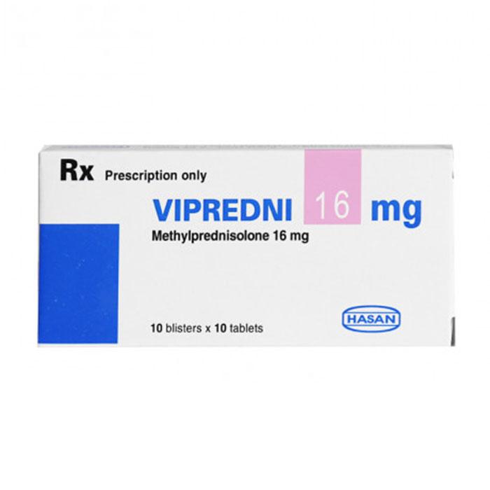 Vipredni 16mg (Methylprednisolone) Hasan (H/100v)