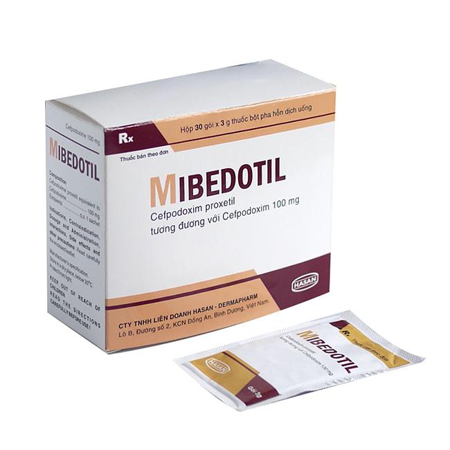 Mibedotil (Cefpodoxime) 100mg Hasan (H/30g)