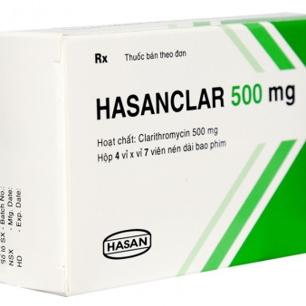 Hasanclar 500mg (Clarithromycin) Hasan (H/28v)
