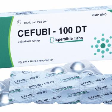 Cefubi-100 DT (Cefpodoxime) Bidiphar (H/20v)