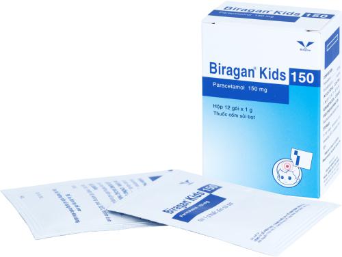 Biragan Kids 150 (Paracetamol) Bidiphar (H/12g/1gr)