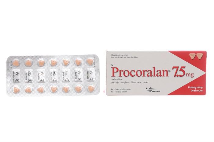 Procoralan 7.5mg (Ivabradine) Servier (H/56v)