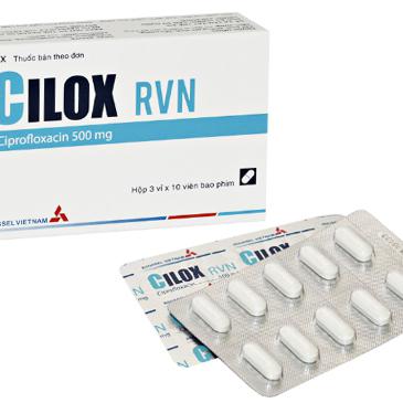 Cilox RVN (Ciprofloxacin) 500mg Roussel (H/30v)