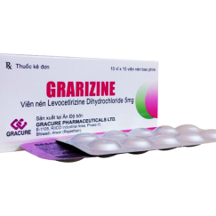Grarizine (Levocetirizine) 5mg Gracure (H/100v)