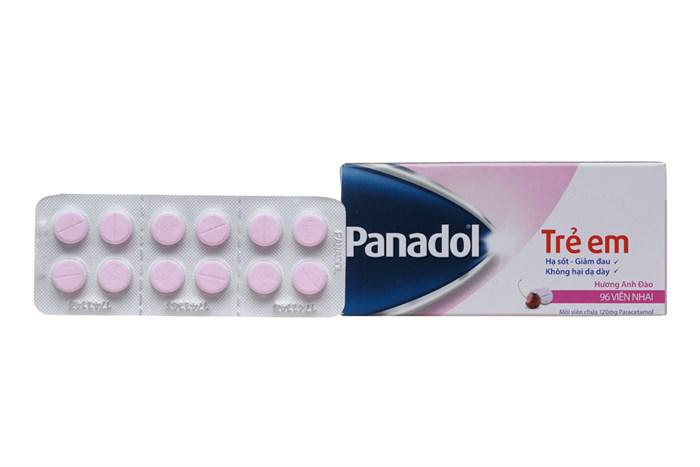 Panadol Trẻ Em (Paracetamol) 120mg Sterling Drug (H/96v)