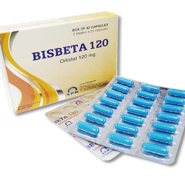 Bisbeta 120mg (Orlistat) SPM (H/42v)