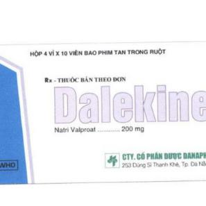 Dalekine (Natri Valproat) 200mg Danapha (H/40v)