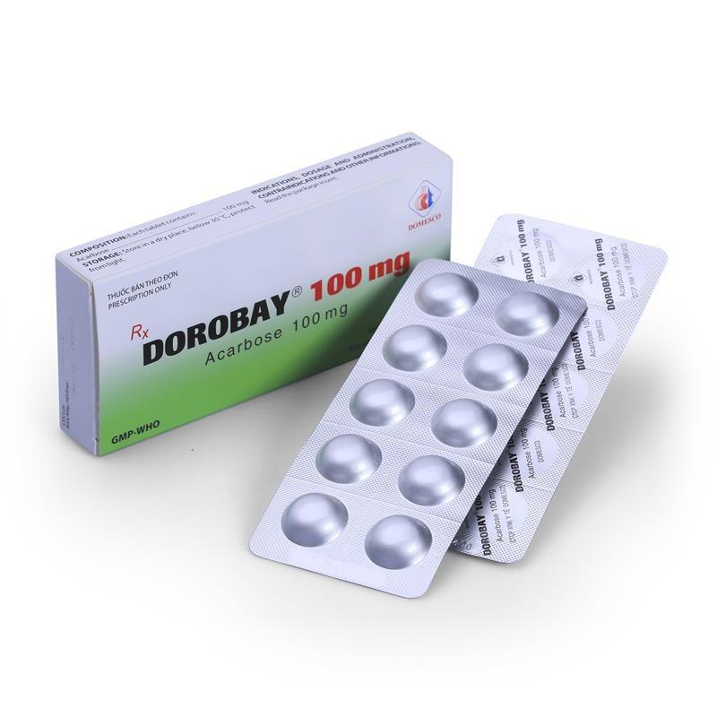 Dorobay 100 (Acarbose) Domesco (H/30v)
