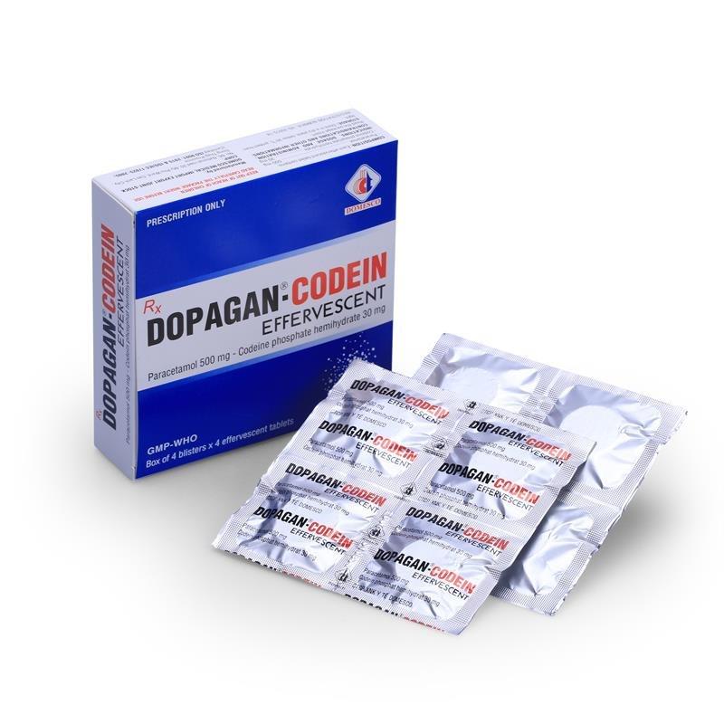 Dopagan (Codein, Paracetamol) Domesco (H/16v)