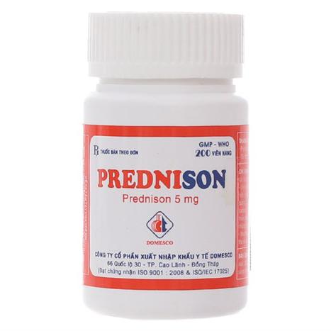 Prednison 5mg Domesco (C/200v)