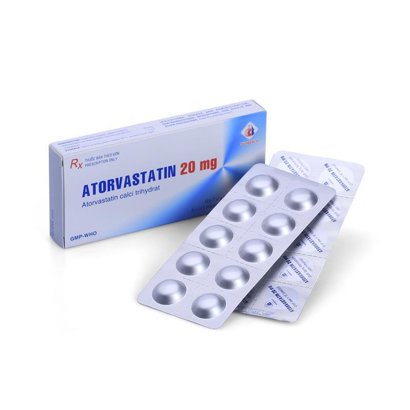 Atorvastatin 20mg Domesco (H/20v)