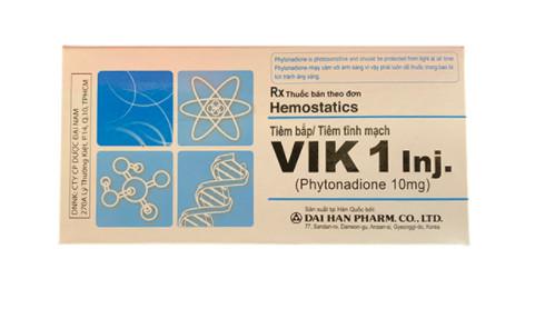 Vik 1 (Phytomenadion) 10mg Dai Han (H/10 ống)