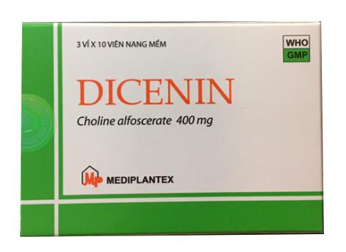Dicenin (Cholin Alfoscerat) 400mg Mediplantex (H/30v)