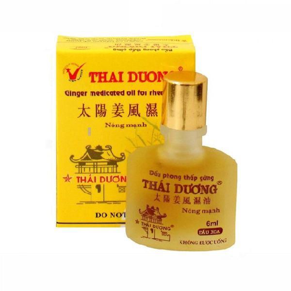 Dầu Gừng Thái Dương (Lọ/6ml)