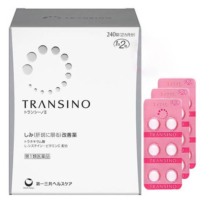 Viên Uống Trị Nám Transino Whitening Daiichi Sankyo (H/240v)