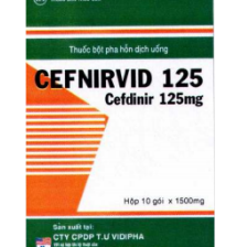 Cefnirvid 125 (Cefdinir) Vidipha (H/10g)