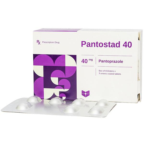 Pantostad 40 (Pantoprazol) Stella (H/28v) (Viên Nén)