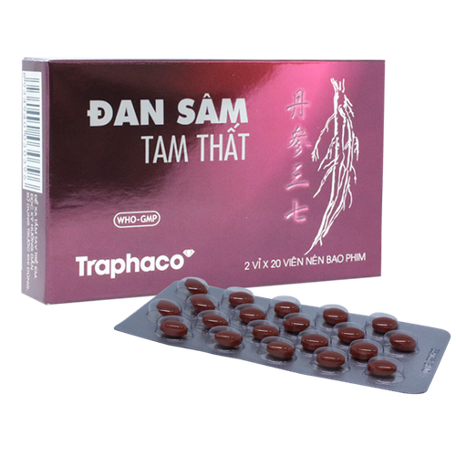 Đan Sâm Tam Thất Traphaco (H/40v)