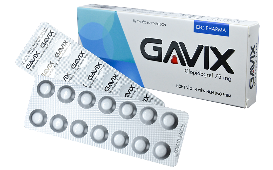 Gavix (Clopidogrel) 75mg DHG (H/14v)