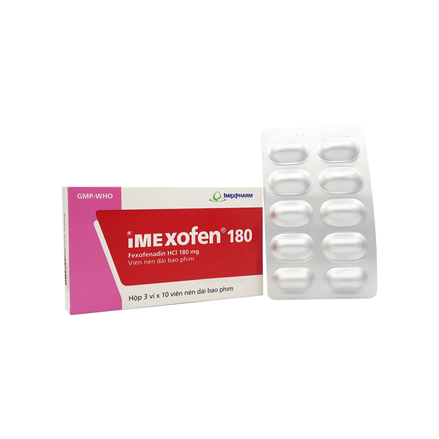 Imexofen 180 (Fexofenadin) Imexpharm (H/30v)