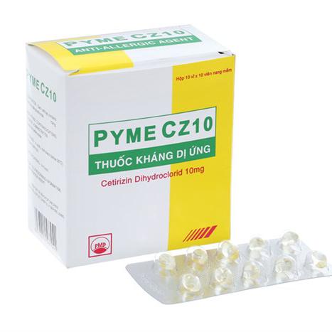 Pyme Cz10 (Cetirizin) 10mg Pymepharco (H/100v)