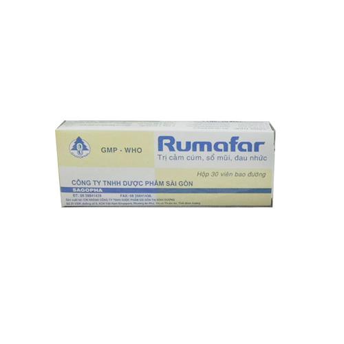 Viên Uống Rumafar Sagopha (H/30v)