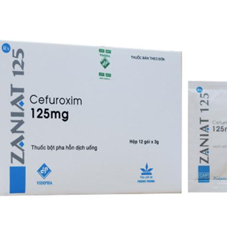 Zaniat 125 (Cefuroxim) Vidipha (H/12g)