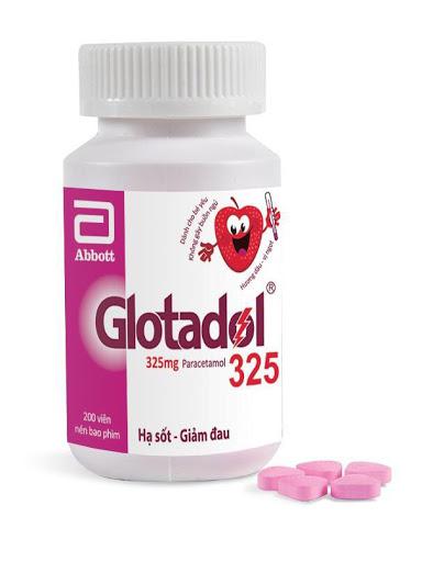 Glotadol 325 (Paracetamol) Abbott (C/200v)