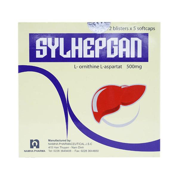 Sylhepgan (L-Ornithin -L- Aspartat) 500mg Nam Hà (H/60v)