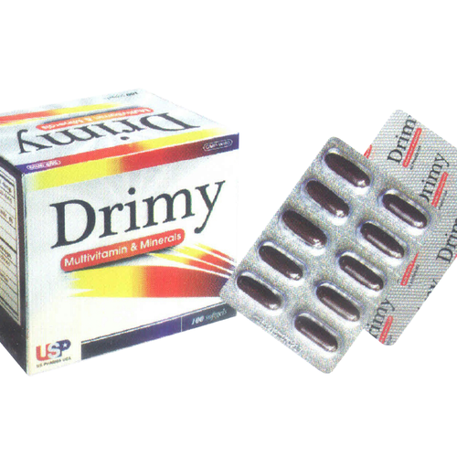 Drimy Multivitamin Minerals US Pharma (H/100v)