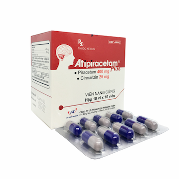 Atipiracetam Plus (Piracetam, Cinnarizin) An Thiên (H/100v)