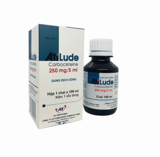 Atilude (Carbocisteine) 250mg/5ml An Thiên (C/100ml)