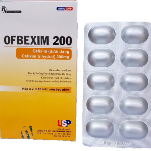 Ofbexim (Cefixim) 200mg US Pharma (H/30v)