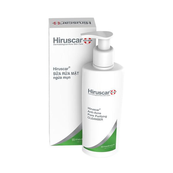 Sữa Rửa Mặt Ngừa Mụn Hiruscar Anti-Acne Cleanser (C/100ml)