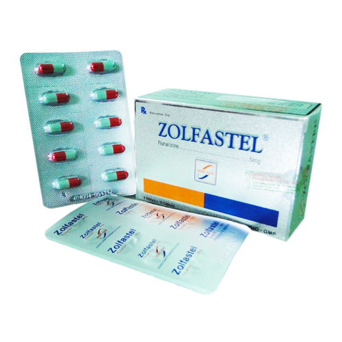 Zolfastel (Flunarizin) 5mg Đông Nam (H/100v)